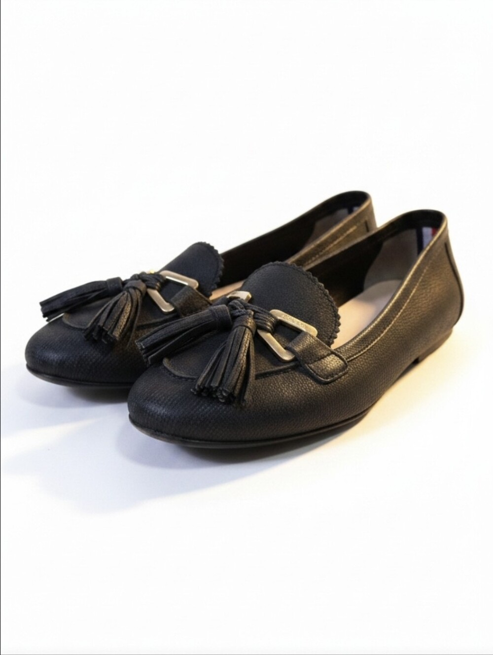TOMMY HILFIGER | HADRIAN GENUINE LEATHER TASSEL MOCCOSINS